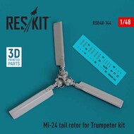 Mi-24 Hind Tail Rotor (TRP kit) #RSU48-0144