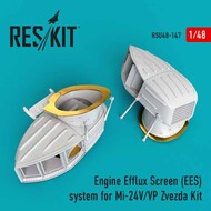  ResKit  1/48 Mil Mi-24V/VP Engine Efflux Screen (EES) system RSU48-0147