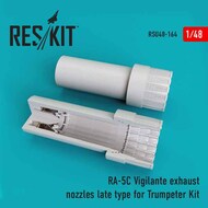  ResKit  1/48 RA-5C Vigilante exhaust nozzles late type OUT OF STOCK IN US, HIGHER PRICED SOURCED IN EUROPE RSU48-0164
