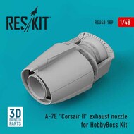 Vought A-7E Corsair IIexhaust nozzle (3D printing) #RSU48-0189