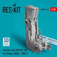 Ejection seat MB Mk.10Q for Dassault Mirage 2000C, 2000-5 (3D printing) #RSU48-0191