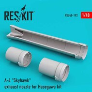 Douglas A-4E Skyhawk exhaust nozzle for Hasegawa kit OUT OF STOCK IN US, HIGHER PRICED SOURCED IN EUROPE #RSU48-0192