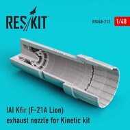  ResKit  1/48 IAI Kfir (F-21A Lion) exhaust nozzle RSU48-0212