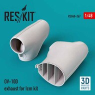  ResKit  1/48 North-American/Rockwell OV-10D exhaust RSU48-0267