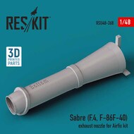 F-86F-40 Sabre F.4 Exhaust Nozzle (AFX kit) #RSU48-0268