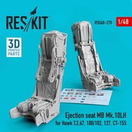  ResKit  1/48 Ejection seat MB Mk.10LH for Hawk T.2,67,100/102,127,CT-155 (3D printing) RSU48-0270