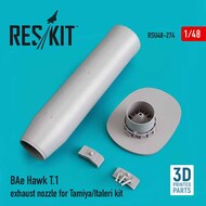  ResKit  1/48 BAe Hawk T.1 exhaust nozzle for Tamiya/Italeri kit (3D printing) RSU48-0274