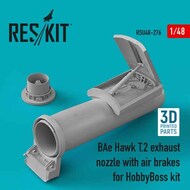  ResKit  1/48 BAe Hawk T.2 exhaust nozzle with air brakes RSU48-0276