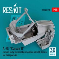 A-7E Corsair II Early Cockpit Set (HAS kit) #RSU48-0318