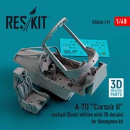 A-7D Corsair II Early Cockpit Set (HAS kit) #RSU48-0319