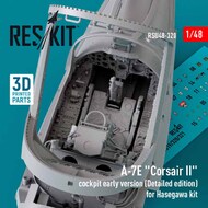 A-7E Corsair II Early Cockpit Set Detailed Edition (HAS kit) #RSU48-0320