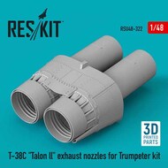  ResKit  1/48 Northrop T-38C 'Talon ll' exhaust nozzles OUT OF STOCK IN US, HIGHER PRICED SOURCED IN EUROPE RSU48-0322