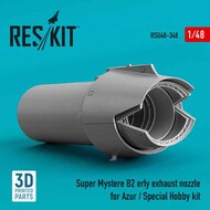  ResKit  1/48 Dassualt-Super Mystere B2 eraly exhaust nozzle OUT OF STOCK IN US, HIGHER PRICED SOURCED IN EUROPE RSU48-0348