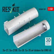 Su-27 Su-27UB Su-30 Su-35 Flanker Air Intakes (GWH kit) #RSU48-0367