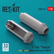 F-14A Tomcat Open & Closed Exhaust Nozzle Set (GWH kit) #RSU48-0372