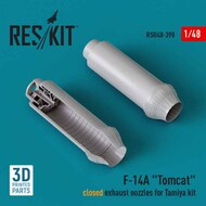 F-14A Tomcat Closed Exhaust Nozzle Set (TAM kit) #RSU48-0390