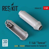 F-14A Tomcat Open & Closed Exhaust Nozzle Set (TAM kit) #RSU48-0391