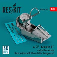 A-7E Corsair II Late Cockpit Set (HAS kit) #RSU48-0394