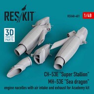 CH-53E Super Stallion MH-53E Sea Dragon Engine Nacelles (ACA kit) #RSU48-0401