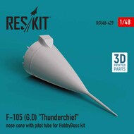 F-105D F-105G Thunderchief Nose Cone with Pitot Tube (HBS kit) #RSU48-0429