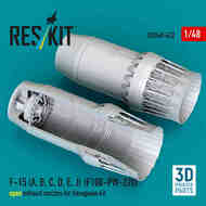 McDonnell F-15A, F-15B, F-15C, F-15D, F-15E, JF-15 Eagle (F100-PW-220) open exhaust nozzles #RSU48-0452