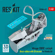 Dassault_Mirage 2000C cockpit (Basic edition with 3D-decals) #RSU48-0462