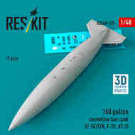 150 gallon centerline fuel tank (F-5E/F/N, F-20, AT-3) (1 pcs) #RSU48-0575