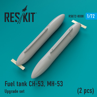  ResKit  1/72 Fuel tank CH-53, MH-53 (2 pcs) Revell, Italery, Fujimi OUT OF STOCK IN US, HIGHER PRICED SOURCED IN EUROPE RSU72-0008