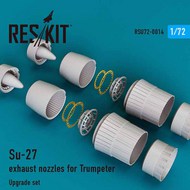  ResKit  1/72 Sukhoi Su-27 exhaust nozzles OUT OF STOCK IN US, HIGHER PRICED SOURCED IN EUROPE RSU72-0014