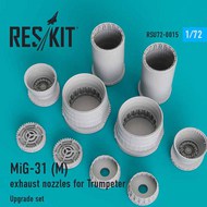 Mikoyan MiG-31M exhaust nozzles OUT OF STOCK IN US, HIGHER PRICED SOURCED IN EUROPE #RSU72-0015