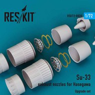  ResKit  1/72 Sukhoi Su-33 exhaust nozzles OUT OF STOCK IN US, HIGHER PRICED SOURCED IN EUROPE RSU72-0020