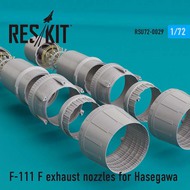  ResKit  1/72 General-Dynamics F-111F exhaust nozzles OUT OF STOCK IN US, HIGHER PRICED SOURCED IN EUROPE RSU72-0029