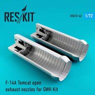  ResKit  1/72 Grumman F-14A Tomcat open exhaust nozzles OUT OF STOCK IN US, HIGHER PRICED SOURCED IN EUROPE RSU72-0062