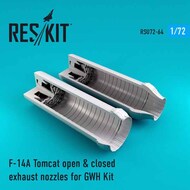  ResKit  1/72 Grumman F-14A Tomcat open and closed exhaust nozzles OUT OF STOCK IN US, HIGHER PRICED SOURCED IN EUROPE RSU72-0064