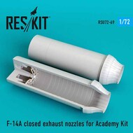  ResKit  1/72 Grumman F-14A Tomcat closed exhaust nozzles OUT OF STOCK IN US, HIGHER PRICED SOURCED IN EUROPE RSU72-0069