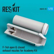  ResKit  1/72 Grumman F-14A Tomcat open & closed exhaust nozzles OUT OF STOCK IN US, HIGHER PRICED SOURCED IN EUROPE RSU72-0070