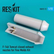  ResKit  1/72 Grumman F-14A Tomcat closed exhaust nozzles OUT OF STOCK IN US, HIGHER PRICED SOURCED IN EUROPE RSU72-0072