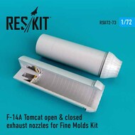  ResKit  1/72 Grumman F-14A Tomcat open & closed exhaust nozzles OUT OF STOCK IN US, HIGHER PRICED SOURCED IN EUROPE RSU72-0073