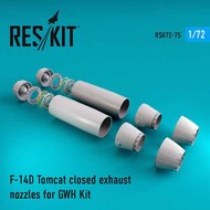  ResKit  1/72 Grumman F-14A Tomcat closed exhaust nozzles OUT OF STOCK IN US, HIGHER PRICED SOURCED IN EUROPE RSU72-0075