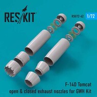  ResKit  1/72 Grumman F-14A Tomcat open and closed exhaust nozzles OUT OF STOCK IN US, HIGHER PRICED SOURCED IN EUROPE RSU72-0076
