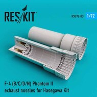  ResKit  1/72 McDonnell F-4 Phantom II (F-4B/F-4C/F-4D/F-4N/F-4B/N) exhaust nozzles OUT OF STOCK IN US, HIGHER PRICED SOURCED IN EUROPE RSU72-0083