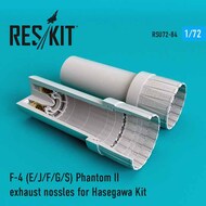  ResKit  1/72 McDonnell F-4 Phantom II (F-4B/F-4C/F-4D/F-4N/F-4B/N) exhaust nozzles OUT OF STOCK IN US, HIGHER PRICED SOURCED IN EUROPE RSU72-0084