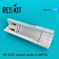  ResKit  1/72 IAI C-2/C-7 Kfir exhaust nozzles OUT OF STOCK IN US, HIGHER PRICED SOURCED IN EUROPE RSU72-0095