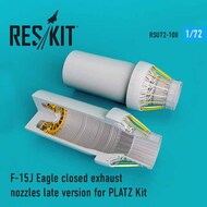 McDonnell F-15J Eagle closed exhaust nozzles OUT OF STOCK IN US, HIGHER PRICED SOURCED IN EUROPE #RSU72-0100