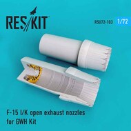  ResKit  1/72 McDonnell F-15I/K open exhaust nozzles OUT OF STOCK IN US, HIGHER PRICED SOURCED IN EUROPE RSU72-0103