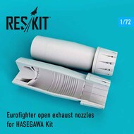 Eurofighter EF-2000A/EF-2000B Typhoon open exhaust nozzles OUT OF STOCK IN US, HIGHER PRICED SOURCED IN EUROPE #RSU72-0106