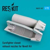 Eurofighter EF-2000A/EF-2000B Typhoon closed exhaust nozzles OUT OF STOCK IN US, HIGHER PRICED SOURCED IN EUROPE #RSU72-0107