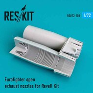 Eurofighter EF-2000A/EF-2000B Typhoon open exhaust nozzles OUT OF STOCK IN US, HIGHER PRICED SOURCED IN EUROPE #RSU72-0108