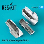  ResKit  1/72 Mikoyan MiG-25 Wheels bay OUT OF STOCK IN US, HIGHER PRICED SOURCED IN EUROPE RSU72-0109