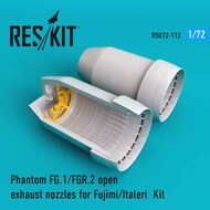  ResKit  1/72 McDonnell-Douglas Phantom FG.1/FGR.2 open exhaust nozzles OUT OF STOCK IN US, HIGHER PRICED SOURCED IN EUROPE RSU72-0112
